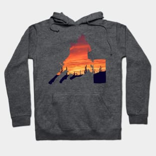 Barrel Rider 1: Desert Sunset Hoodie